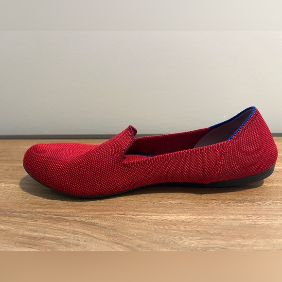 Red Knit Loafers - Picture 7 of 8